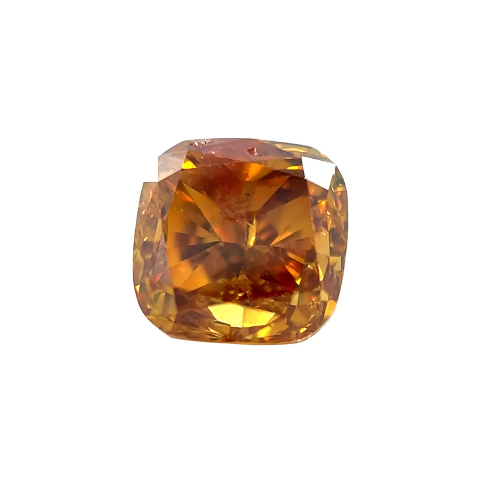 Diamante Fancy Deep Brownish Yellowish Orange (1.00 ct).