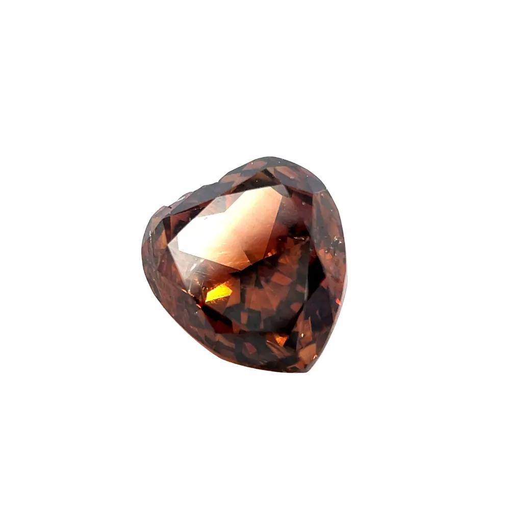 Diamante Fancy Deep Brown-Orange (1.02 ct).